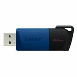 USB-stik Kingston Exodia M Sort 64 GB