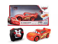 Disney Cars RC Turbo Racer Lightning McQueen 1:24 2 Channel USB chargeable car and battery operated remote control