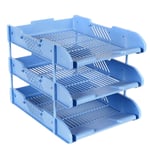 Z-SEAT Filing Tray Letter Tray Document Tray Office Organiser Tray Paper Organisers Desk Tidy Organiser Paper Trays For Desk Stackable Desk Organiser