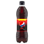 Pepsi Max Raspberry 500ml Bottles Pack of 12