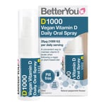 BetterYou D1000 Vegan Vitamin D 1000 IU Daily Oral Spray - 15ml