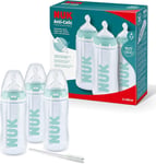 NUK First Choice+ Anti Colic Professional Baby Bottles Set | 0-6 Months | Tempe