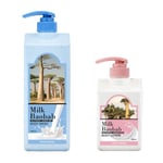 Milk Baobab Perfume Body Wash + Lotion SET White Musk 1000ml+500ml / K-Beauty