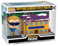 Figurine Funko Pop - South Park N°24 - École Primaire Avec Principal Pc (51632)