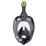 Seacsub Unica Snorkeling Mask Grönt,Svart L-XL