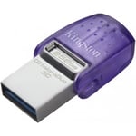 Kingston DataTraveler microDuo 3C 256 Gt USBA + USBC hukommelsesstik