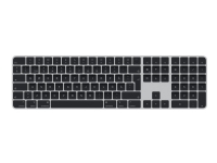 Apple Magic Keyboard with Touch ID and Numeric Keypad - Tastatur - Bluetooth, USB-C - Svensk - black keys