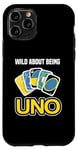 iPhone 11 Pro Board Game Uno Cards Wild about being uno Game Card Costume Case