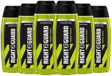 Right Guard Mens 3-In-1 Shower Gel, Energy Burst Body, Face and Hair Wash, Multi