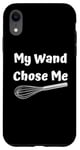 Coque pour iPhone XR Funny Saying My Wand Chose A Professional Chef Cooking Blague