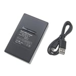vhbw Chargeur de batterie double USB/micro-USB compatible avec Sony Cyber-Shot DSC-HX90, DSC-HX90V caméra, DSLR, action-cam + câble micro-USB