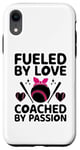iPhone XR Fueled By Love Coached By Passion Baseball Player Coach Case