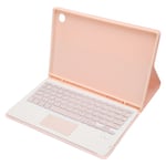 Sakura Rosa Tangentbordfodral Rosa Magnetiskt Avtagbart Trådlöst Tangentbord Surfplattafodral med Pennfack för Galaxy Tab A8 10.5 tum Spårplatta
