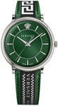 Versace VE5A01221 V Circle Grøn/Tekstil Ø42 mm