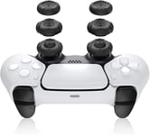 Thumb Grip Caps Pour Manette Playstation 5, Thumbsticks Cover Set Compatible Avec Switch Pro Controller Et Ps4 Ps5 (Noir)