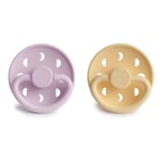 FRIGG Moon Phase Daffodil/Soft Lilac napp 6-18 månader