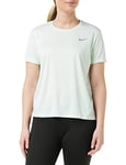 Nike Women's Miler T-Shirt, Barely Green/Reflective Silv, XS