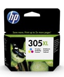 HP - INKJET SUPPLY MVS (1N) HP 305XL HIGH YIELD TRI-COLOR ORIGINAL INK CARTRIDGE