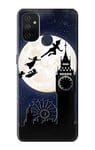 Peter Pan Fly Full Moon Night Case Cover For OnePlus Nord N100