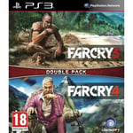 Far Cry 3 & Far Cry 4 Double Pack for Sony Playstation 3 PS3 Video Game