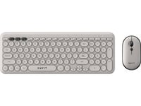 Trådlös Gaming 2-I-1 Havit Kb254gcm Tangentbord + Mus (Grå)