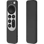 GRBD 1PCS Silicone Case for 2021 Apple TV 4K Siri Remote Controllers, Lightweight Anti-Slip Shockproof Soft Remote Protective Cover (Five Colors Available)