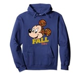 Disney Mickey Mouse Fall Vibes Autumn Leaves Pullover Hoodie