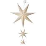 Star Trading - Cassie Ø80 - Adventsstjärna - Vit