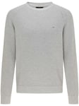 Rundhalsad tröja | Fynch-Hatton | Ljusgrå - XL