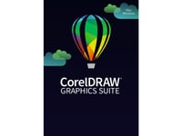 Corel Coreldraw Graphics Suite 365 (2023), Bildbehandlingsprogram, Tyska, 1 Licens/-Er, Låda, Graphics Suite 365 (2023), Windows 10, Windows 11