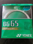 Yonex BG65 0.70mm Badminton Strings Set Made in Japan