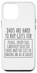 iPhone 12 mini Funny Saying Dads Are Hard To Buy Father's Day Men Joke Gag Case