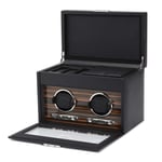 Wolf Roadster Watch Winder 1 klokke Svart Kunstskinn 457256 - Unisex - Synthetic leather