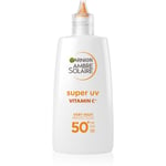 Garnier Ambre Solaire Super UV Let beskyttende væske mod mørke pigmentpletter Med C-vitamin SPF 50+ 40 ml