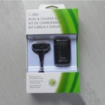 Chargeur + Batterie 4800mah Pour Manette Xbox 360