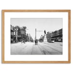 Vintage Photo Canal Street New Orleans 1900 USA Artwork Framed Wall Art Print 9X7 Inch