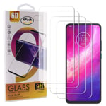 Guran 4 Pack Tempered Glass Screen Protector For Motorola One Hyper Smartphone Scratch Resistance Protection 9H Hardness HD Transparent Shatter Proof Film