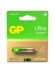 GP Battery Ultra Alkaline AAA/LR03 4-pack
