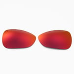 New Walleva Polarized Fire Red Replacement Lenses For Oakley Crosshair