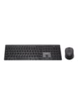Gembird Backlight Pro Business Slim wireless desktop set - keyboard and mouse set - QWERTY - US - black - Tastatur & Mus set - Amerikansk Engelska - Svart