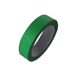ULTNICE Rubber Masking Tape Portable Marking Labeling Separation Tape Roll Identification Tape for DIY Crafts Moving Boxes 24mmx20m Green