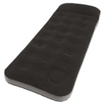 Outwell Air Mattress Airbed Classic Single with Pillow and Pump Black Grey vidaX