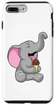 iPhone 7 Plus/8 Plus Elephant Waffle ice cream Case