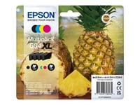 Epson 604XL Multipack - Pack de 4 - XL - noir, jaune, cyan, magenta - original - blister - cartouche d'encre - pour EPL 4200; Stylus Photo 2200; WorkForce WF-2950DWF