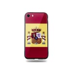 Snyggt Iphone 5/5s/se Mobilskal I Spaniens Flagga