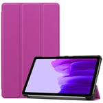 samsung Samsung Tab A7 Lite 8.7" Tri-Fold PU Case Purple