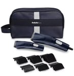 BaByliss The Blue Edition Professional Hair Clipper & Trimmer Gift Set Barber