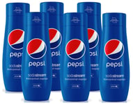 6 x Pepsi sodastream syrup