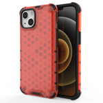 iPhone 13 Mobilskal Honeycomb Armor - Röd - TheMobileStore iPhone 13 tillbehör