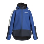 Swix Blizzard Hood Jacket Jr Olympian Blue, 116